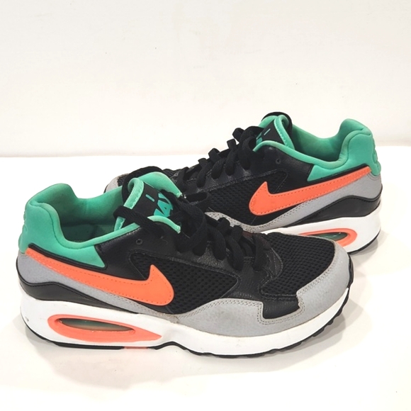 Nike Air Max St Trainers Black, Hot Lava, Mint Green Athletic Women's  7 EUC! - Picture 13 of 15